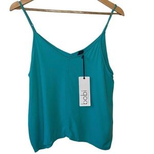 NWT Bobi Revolve V-neck Spaghetti Strap Tank Top Small